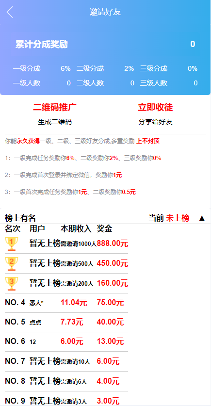 图片[3]-最新任务悬赏系统源码+会员等级+任务置顶+任务审核+官方支付+运营接单版本-七喜精品源码网